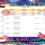 BUKTI JACKPOT SLOT MAHJONG WAYS TERPERCAYA DI INDONESIA TGL 23-12-2024