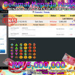 BUKTI JACKPOT SLOT GATES OF OLYMPUS 1000 TERPERCAYA DI INDONESIA TGL 17-12-2024