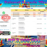 BUKTI JACKPOT SLOT MAHJONG WAYS 2 TERPERCAYA DI INDONESIA TGL 30-12-2024