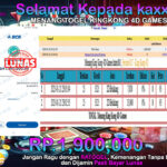 BUKTI JACKPOT TOGEL KINGKONG 4 GAMES TERPERCAYA DI INDONESIA TGL 22-01-2025