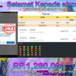 BUKTI JACKPOT SLOT GATOT KACA  TERPERCAYA DI INDONESIA TGL 26-01-2025