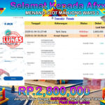 BUKTI JACKPOT SLOT MAHJONG WAYS 2 TERPERCAYA DI INDONESIA TGL 04-01-2025