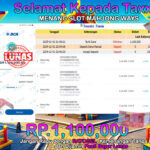 BUKTI JACKPOT SLOT MAHJONG WAYS TERPERCAYA DI INDONESIA TGL 01-01-2025