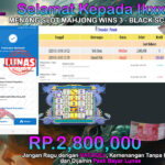 BUKTI JACKPOT SLOT MAHJONG WINS 3 – BLACK SCATTER TERPERCAYA DI INDONESIA TGL 18-01-2025