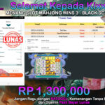 BUKTI JACKPOT SLOT MAHJONG WINS 3 – BLACK SCATTER TERPERCAYA DI INDONESIA TGL 14-01-2025