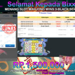 BUKTI JACKPOT SLOT MAHJONG WINS 3-BLACK SCATER TERPERCAYA DI INDONESIA TGL 18-02-2025