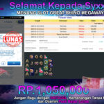 BUKTI JACKPOT SLOT GREAT RHINO MEGA WAYS TERPERCAYA DI INDONESIA TGL 16-02-2025