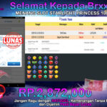 BUKTI JACKPOT SLOT STARLIGHT PRINCESS 1000 TERPERCAYA DI INDONESIA TGL 16-02-2025