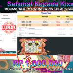 BUKTI JACKPOT SLOT MAHJONG WINS 3-BLACK SCATTER TERPERCAYA DI INDONESIA TGL 14-02-2025