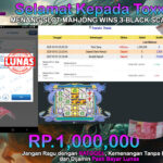 BUKTI JACKPOT SLOT MAHJONG WINS 3-BLACK SCATTER TERPERCAYA DI INDONESIA TGL 03-03-2025