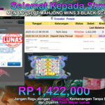 BUKTI JACKPOT SLOT MAHJONG WINS 3-BLACK SCATTER TERPERCAYA DI INDONESIA TGL 15-03-2025