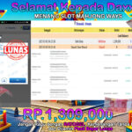 BUKTI JACKPOT SLOT MAHJONG WAYS TERPERCAYA DI INDONESIA TGL 02-03-2025