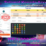 BUKTI JACKPOT SLOT MANIA PRINCESS TERPERCAYA DI INDONESIA TGL 1-03-2025