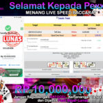 BUKTI JACKPOT LIVE SPEED BACCARAT TERPERCAYA DI INDONESIA TGL 18-03-2025